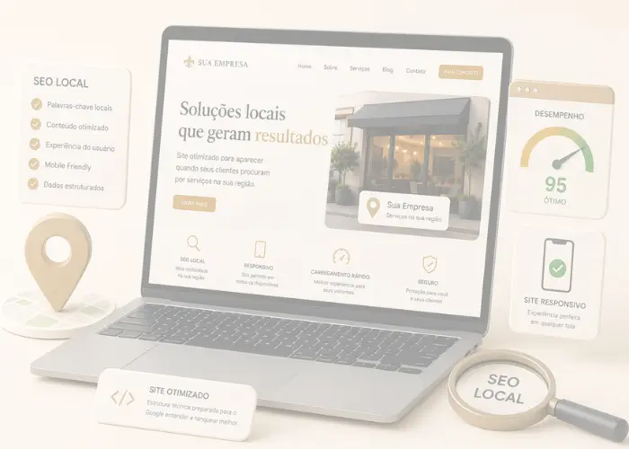 Site Otimizado para SEO Local